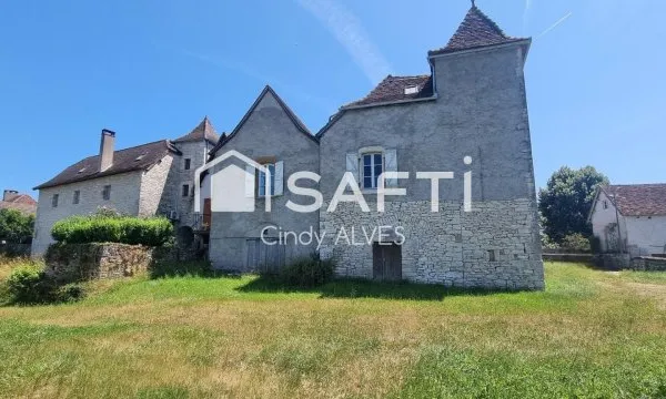 Belle maison ancienne en pierre à rénover