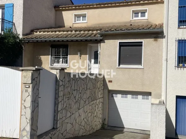 À SAISIR 4 pièces à Perpignan, piscine sécurisée, terrasse et garage en sous-sol