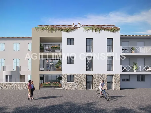 Appartement T3 neuf 66 m2 avec terrasse