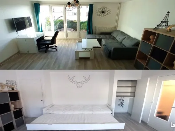 Appartement étudiant meublé T1bis 34m chauffage inclus