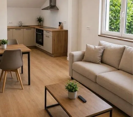 Appartement F2 meublé belles prestations refait à neuf