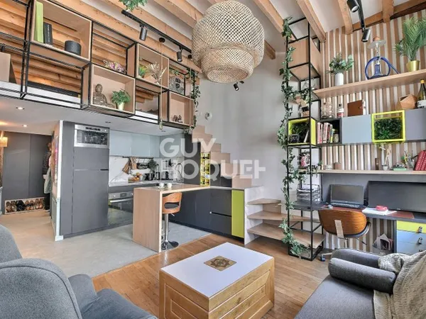 Coup de coeur-T1 bis clé en main avec mezzanine-rénovation premium