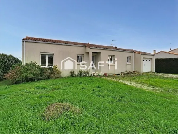 PAVILLON PLAIN PIED 3 CHAMBRES JARDIN GARAGE