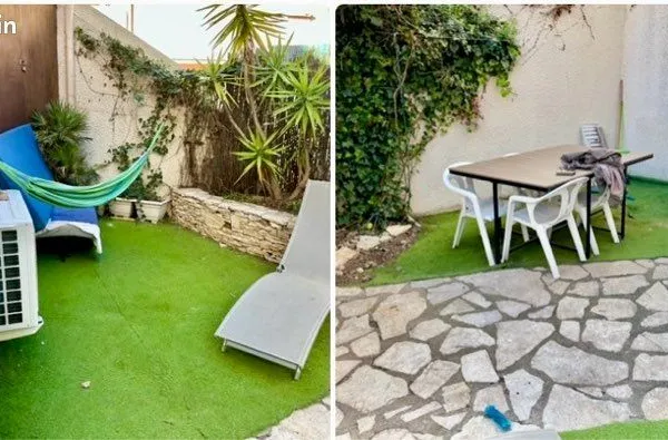 Apparemment T3 5 mn🚶‍➡️de la plage avec jardin
