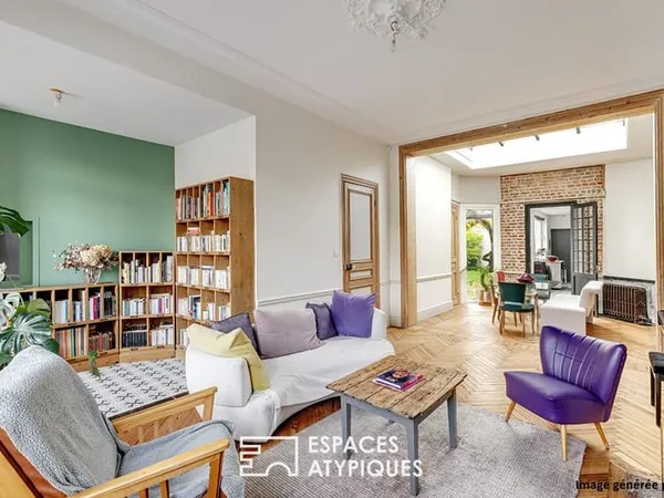 Maison bourgeoise fin XIXe siècle