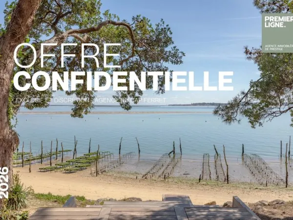 PRESQU'ÎLE DU CAP FERRET - VILLA EN 1 ÈRE LIGNE