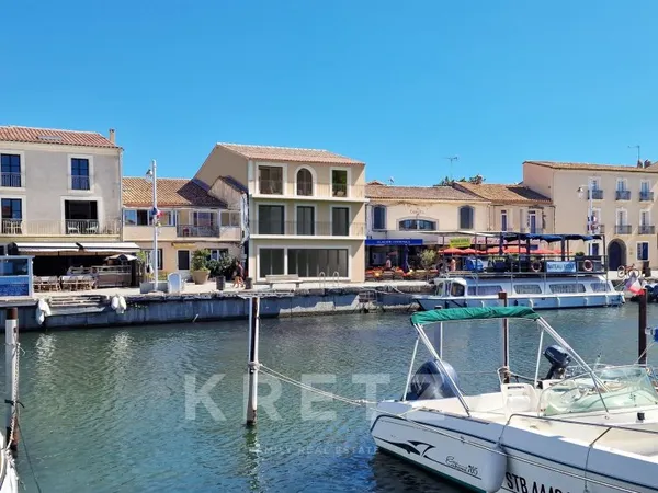 Appartement en première ligne sur le port