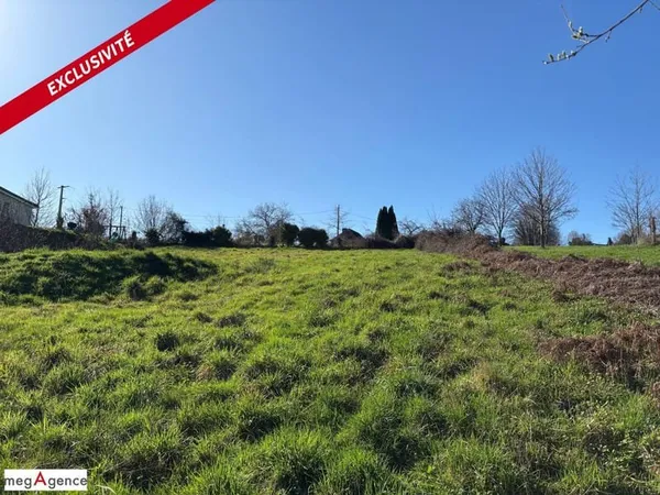 Terrain à bâtir 1349 m² avec belle vue