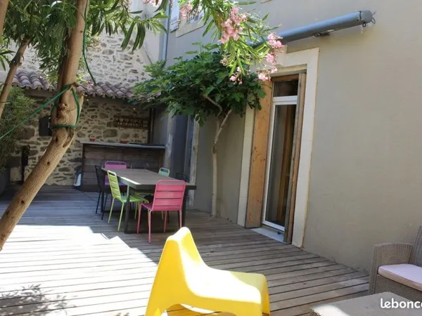 Maison de village 220 m2 , terrasses+cave