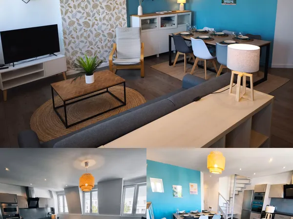 Location T3 dupleix- Centre ville - Gare / Promenades