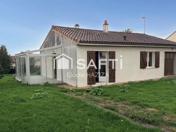 Maison plein-pied 63m2 sur Lusignan (86)