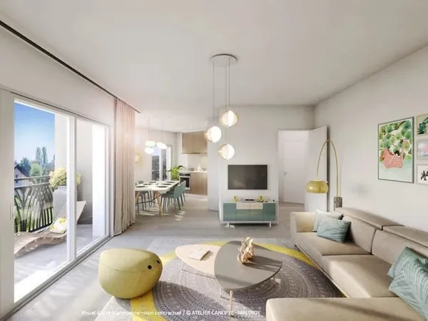 Appartement 2 pièces 40 m²