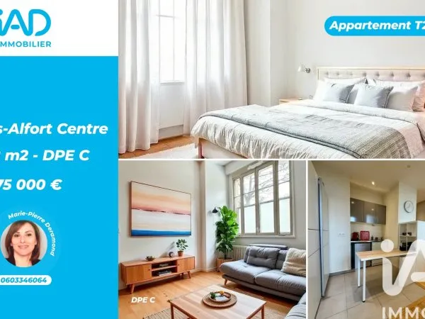 Appartement 2 pièces 46 m²