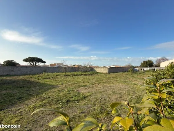 À vendre terrain
