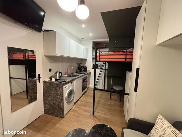 Studio 1 pièce 15 m²