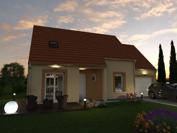 Projet de construction d'une maison 83 m² avec terrain à BREVAL (78)
