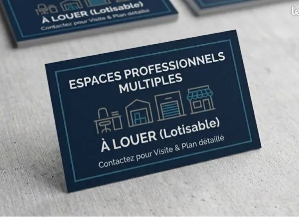Emplacement N°1 : Local Commercial 80 m2