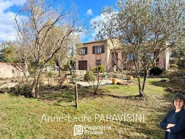 Limoux Maison de 124 m2 sur un terrain clos et arboré de 1100m²