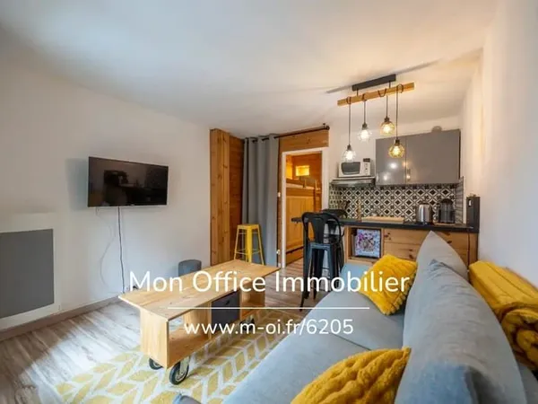 Référence : 6205-BAU - Studio - Ski au pied-Les Orres 1650