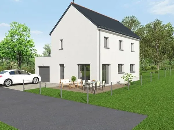 Projet de construction d'une maison 112 m² avec terrain à MEILLAC (35)