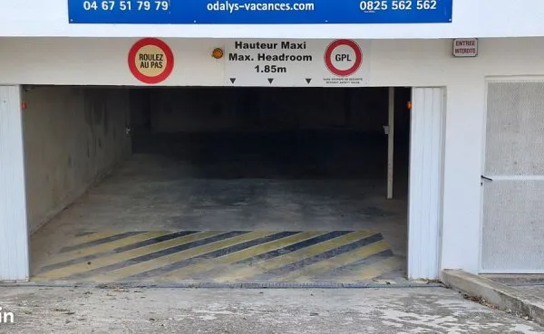 Garage fermé Balaruc les Bains