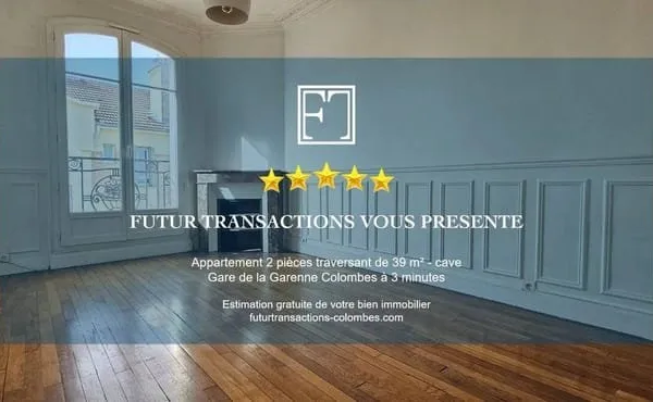 Appartement 2 pièces 39 m²