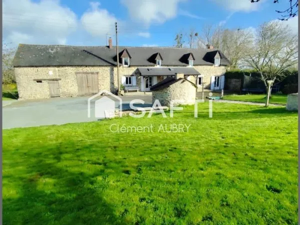 Maison en campagne avec terrain !