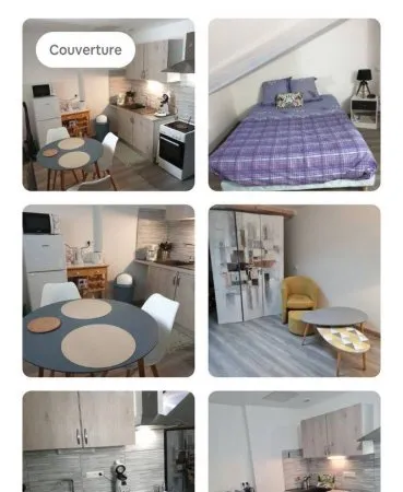 Studio 2 pièces 30 m²
