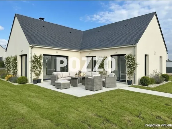 Maison de plain-pied 8 pièces 106 m²