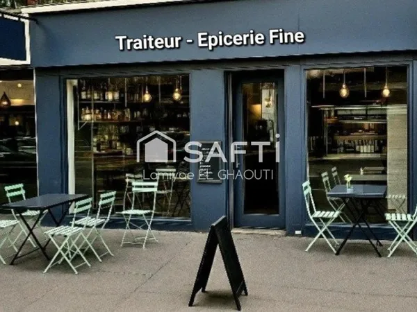 Epicerie Fine TRAITEUR faible LOYER avec TERRASSE