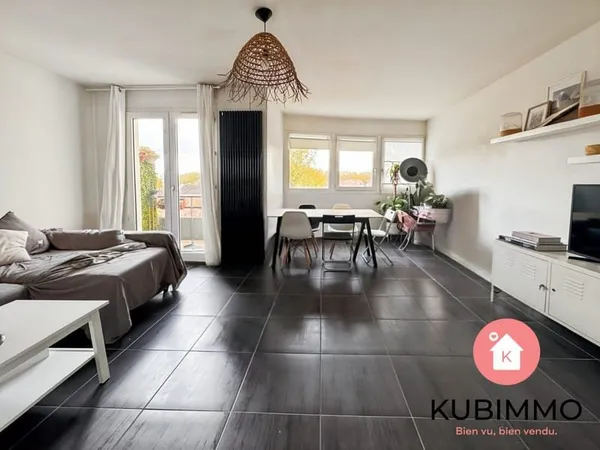 Duplex dernier étage de 68,96 m² avec Balcon