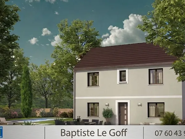 Terrain + maison 102 m²