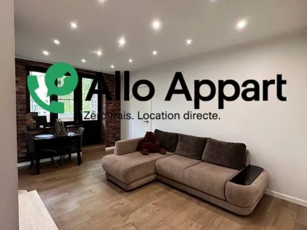 Appartement T2 meublé - 38 m² - Lyon 7e (rue Chevreul, métro Jean Macé)