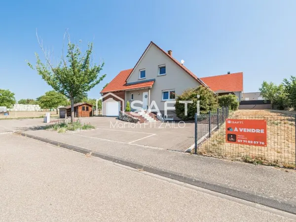 Maison 4 pièces avec jardin et piscine à Buhl ( 67470 )