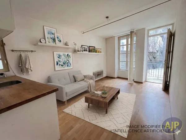 Appartement Nantes 17 m2