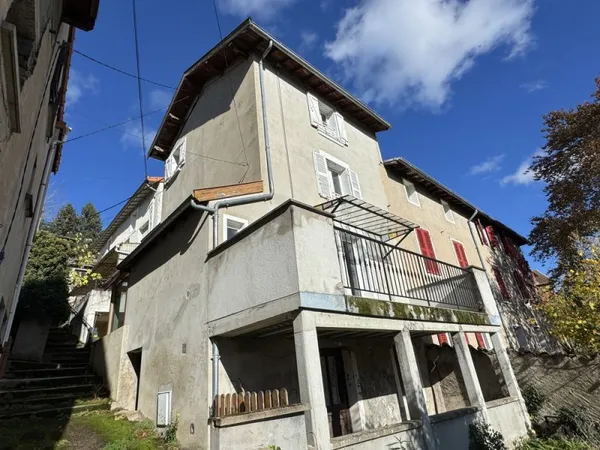 Maison de ville avec terrain