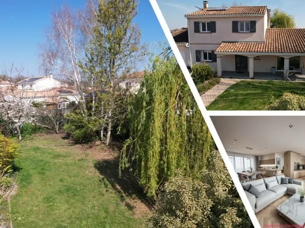 Maison familiale 6 pièces (156 m2) sur terrain arboré de 1 0