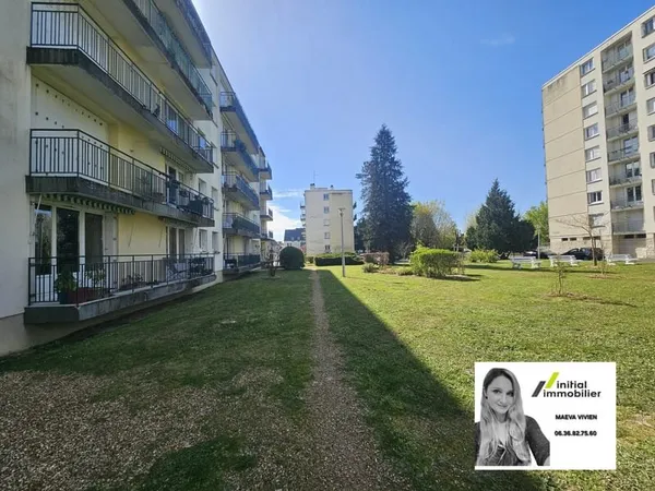Appartement 87 m2 - 2 chambres - Balcon, garage, cave