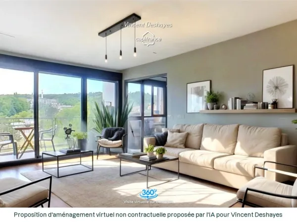 Appartement 4 pièces 74 m²