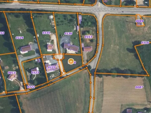 Terrain 1289 m²