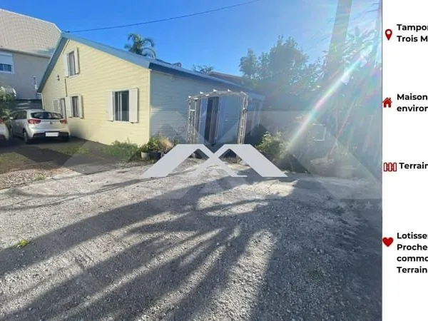 Charmante Maison F5 à Trois Mares, Le Tampon