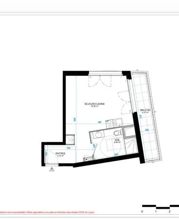 Location appartement Studio