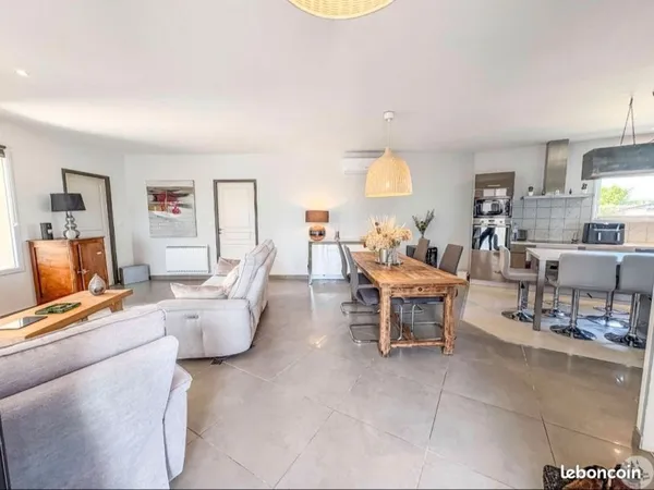 Maison plein pied, avec vue sur Monflanquin
