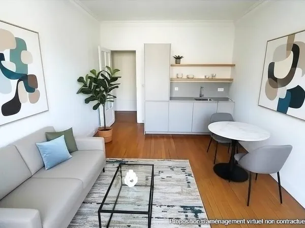 Appartement 2 pièces 34 m²