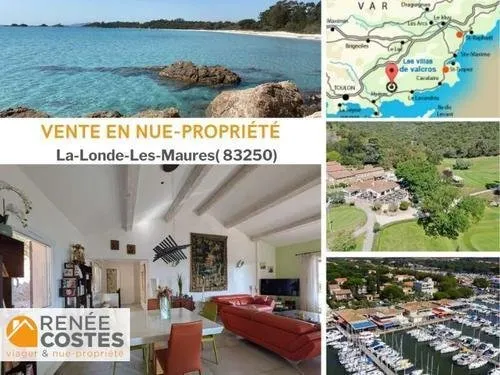 Vente en nue propriété - H84 ans - LA LONDE LES MAURES (83250)