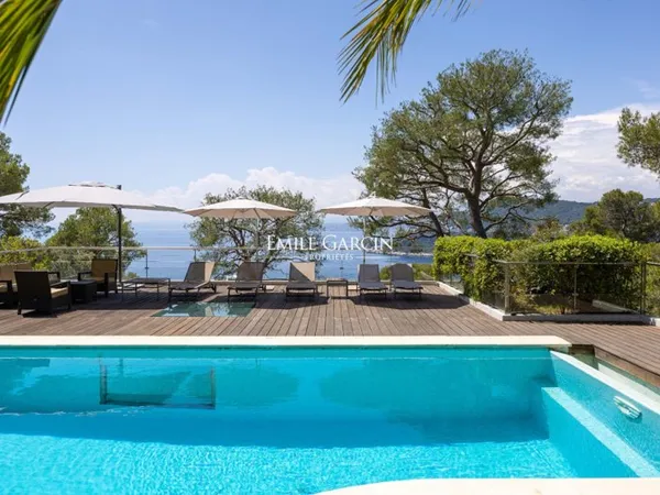 Saint Jean Cap Ferrat, à louer, Maison contemporaine 5 chambres