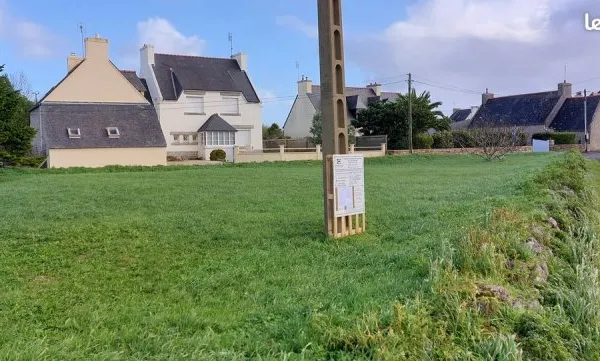 Terrain 602m² bourg de penmarch