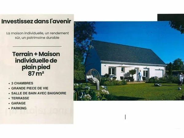 Maison 4 pièces 87 m²