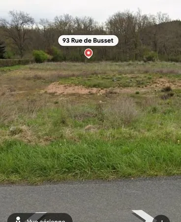 Vends terrain plat exceptionnel le Vernet 9500 m2