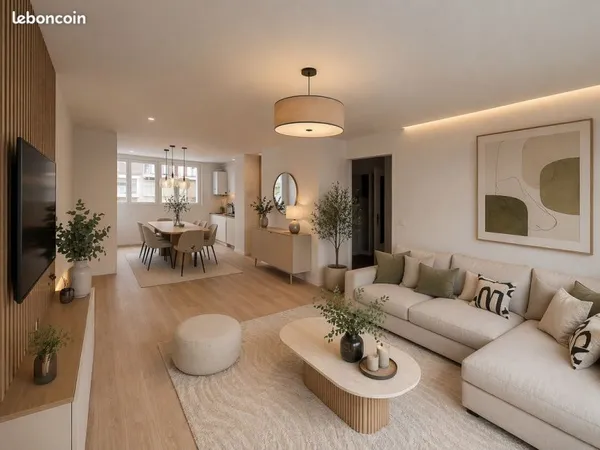 Appartement 2 chambres avec stationnement